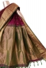 Traditional Contrast Wedding South Silk Saree